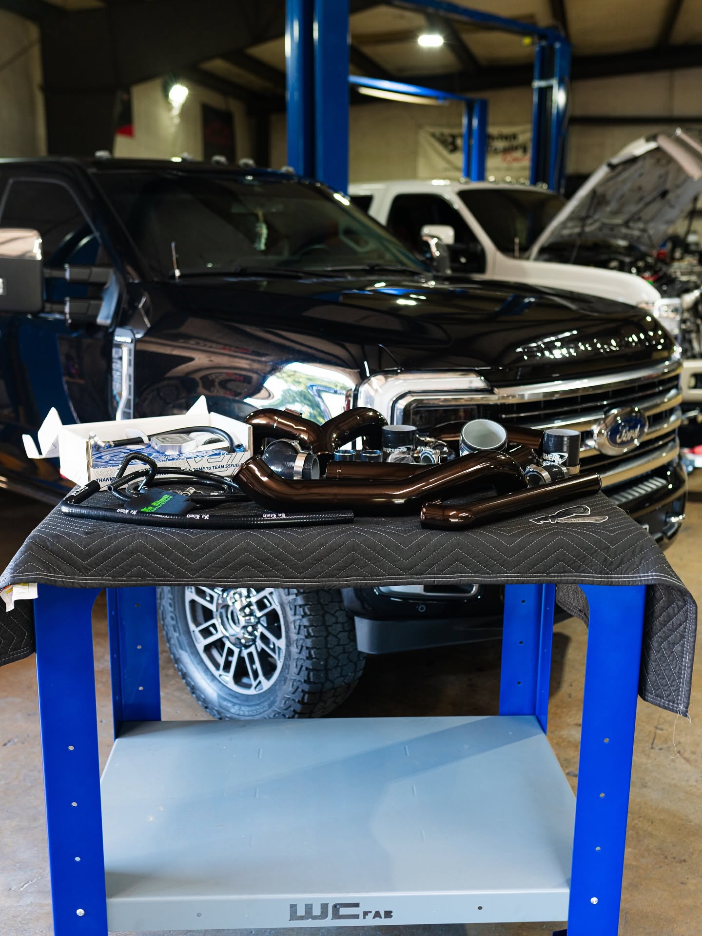 Custom intercooler piping kit